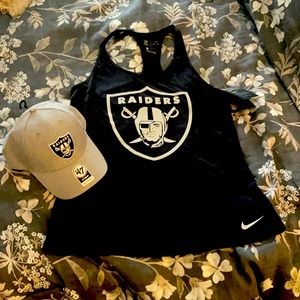 Brand New Nike Raiders Tank and ‘47 Hat!